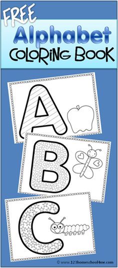 Free Alphabet Coloring Book