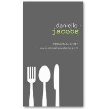 chef business cards