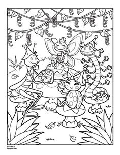 this is too busy but id like the lady bug and the centipede on coloring for adultscoloring pages - Insect Coloring Pages this is too busy but id like the lady bug and the centipede on coloring for adultscoloring pages - Insect Coloring Pages