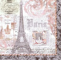 Decoupage Napkins 25 cm 2 Single Paper Napkins for Decoupage 9,5 inches Paper-Craft and Collage Decor #496