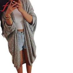 Feitong Frauen Sommer Strand lose Schal Kimono Strickjacke Top EARS