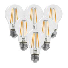 Torpedo Tip ENERGY STAR /& UL LISTED Chandelier Light Bulb-Dimmable-Soft White 3000K Brite Innovations 5-Watt = 60W Equivalent LED Filament Candelabra