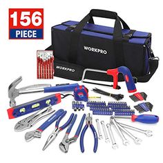 Workpro 119-Pièce Outil Set Home Tool Kit Cr-V Haute Qualité Bricolage Outils en 4-couche