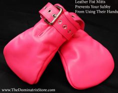 Australian leather bondage mitts Australian leather bondage mitts