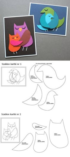DIY Bird Paper Art