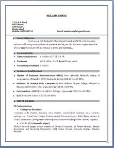 free b tech resume sample with work experience 1 career sample