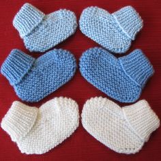 Free+Knitting+Patterns | Cozy Baby Booties knitting pattern (with free offer for Ravelry ...