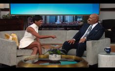 Tamron hall dating history