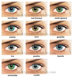 610 best colored contacts