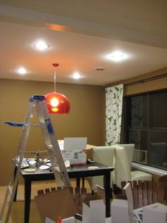 Thinking About Installing Recessed Lights Kitchen Pinterest Installing Can Lights Tut