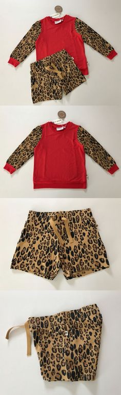 104-110 Cm Mini Rodini Roe Deer LS T-Shirt