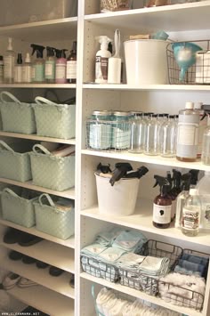 75 Best Organize Shelves Images On Pinterest In 2018 Organizers Love These Ideas For Keeping All The Cleaning Supplies Organized Closet Organizing Bathroom
