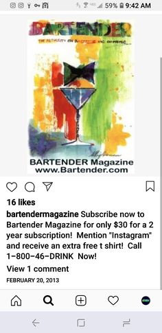 Bartender Magazine This Source Has The Goods Not The Gimmicks From Other So Ed Trade Magazine Bartender Magazine This Source Has The Goods Not The Gimmicks From Other So Ed Trade Magazine