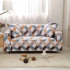 fundas de sofá elásticas para sala de estar,funda de sofá a cuadros,decoración del hogar,1234 asientos #Color 15 fundas de sofá elásticas para sala de estar,funda de sofá a cuadros,decoración del hogar,1234 asientos #Color 15