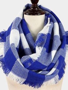 University Of KY Official Collegiate Fringed Ended Shawl