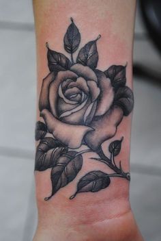 black and grey rose tattoo wrist by tim gillman webbworks black and grey rose tattoo wrist by tim gillman webbworks