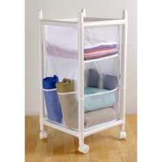 Badger Basket Natural//Unfinished Three Drawer Hamper//Storage Unit 00122 New