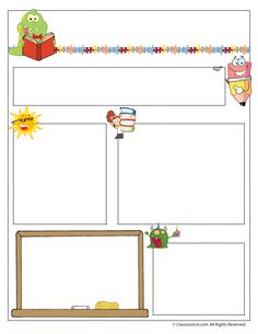 free editable teacher newsletter template school writing