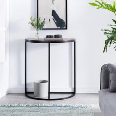 14 Best Half Moon Console Table Ideas 14 Best Half Moon Console Table Ideas, Black Half Round Entry Table