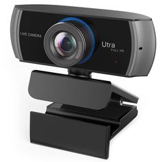 Webcam with Microphone 1080P Full HD PC Desktop Computer Laptop Mac USB 2.0 Web Camera for Video Calling /& Recording Video Conference Online Teaching Business Meeting Live Streaming Widescreen