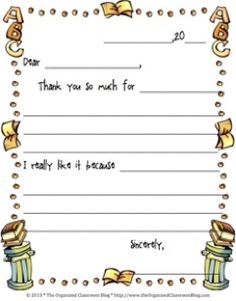 christmas thank you letter template
