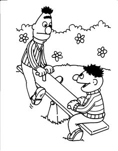 Elmo Greeting Us In Sesame Street Coloring Page