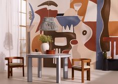 Tendance déco les fresques sur les murs pour un Tendance déco les fresques sur les murs pour un