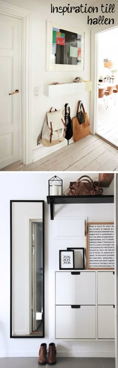 Wall mounted shelf fit for a narrow hallway (Hege in France - wohnideen small corridor Wall mounted shelf fit for a narrow hallway (Hege in France - wohnideen small corridor