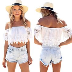 Guess Fringes SL Top Canotta Donna