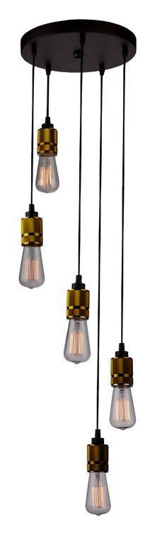 Six Light Chandelier with Bell Shaped Glass Shades at Destination Lighting Six Light Chandelier with Bell Shaped Glass Shades at Destination Lighting