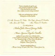 words for a wedding invitation
