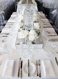 Glamorous Gold And White Wedding Tabletop From Perez Photography Glamorous Gold And White Wedding Tabletop From Perez Photography Orchids Orchid Flowers