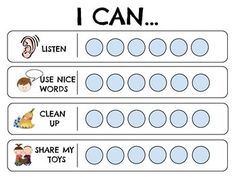 toddler sticker chart