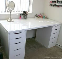 2963 Best Diy Vanity Images On Pinterest Bathroom 12 Ikea Makeup Storage Ideas You Ll Love