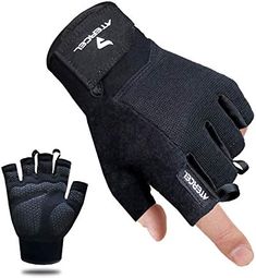 1 Paar Gewicht Heben Gym Fitness Handschuhe Half Finger Fingerless 2018