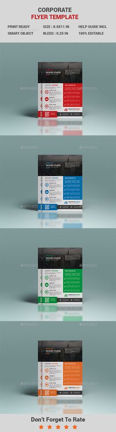 app, blue, business, business flyer, clean, colorful, corporate