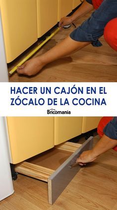 Hacer Un Cajon En El Zocalo De La Cocina Bricomania Hacer