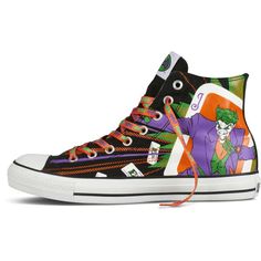 RARE DC COMICS ORIGINAL FLASH CONVERSE SNEAKERS RARE DC COMICS ORIGINAL FLASH CONVERSE SNEAKERS