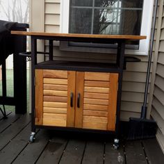 Outdoor Serving Cart Could Work Well As Grill Has Room For Outdoor Serving Cart
