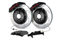 STOPTECH SPORTSTOP SLOTTED FRONT BRAKE DISC ROTORS FOR 1969 1970 FORD FAIRLANE