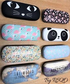 Sweet Christmas Quote Handwrite Glasses Case Eyeglasses Clam Shell Holder Storage Box