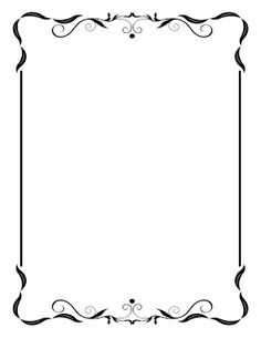 wedding borders for invitations