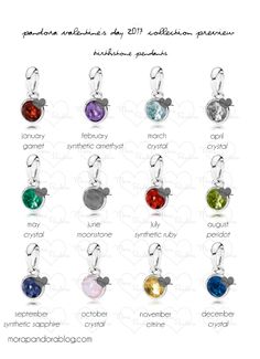 pandora birthstone charm pandora birthstone charm