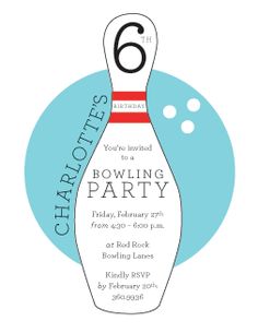 bowling invitations templates free free printable bowling birthday