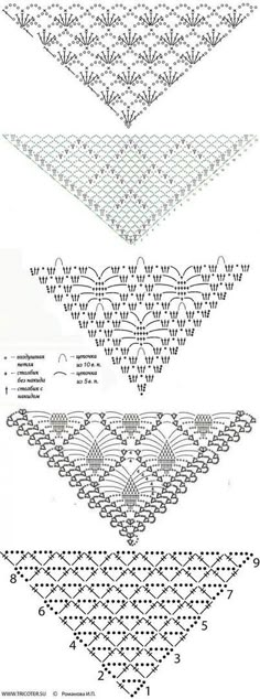 Voor omslagdoeken. Knitting, Ponchos, Crochet Patterns, Crochet, Patrones, Tricot, Stitch Patterns, Crochet Diagram, Free Crochet