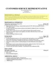 professional profile paragraph form resume resume writing