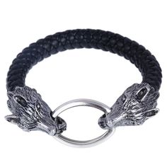 Giwotu Womens Bracelet Snake Chain Bracelet Bangle Women Wrist Jewelry Simple Round Pendant Bracelet Fashion Women Silver Color Chain Bracelet