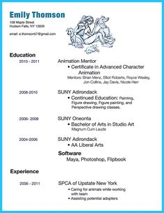 help to make a resumes