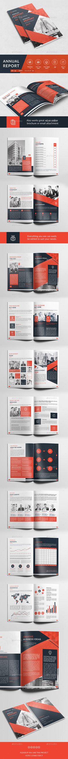 216 best Annual Report Template Design images on Pinterest