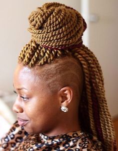 27 Best Senegalese Twist With Shaved Side Images On Pinterest In Senegalese Twists 60 Ways To Turn Heads Quickly